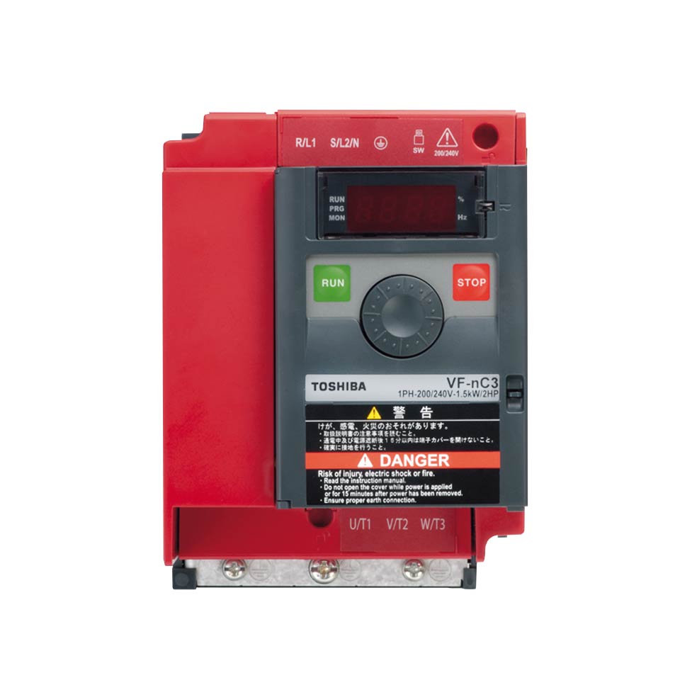 Convertidor de frecuencia Toshiba VF-nC3 2,2 kW